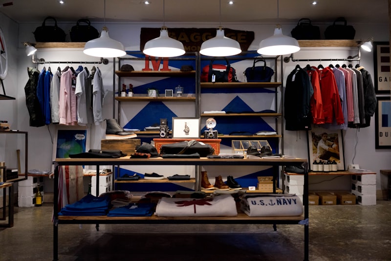 Branded retail interior